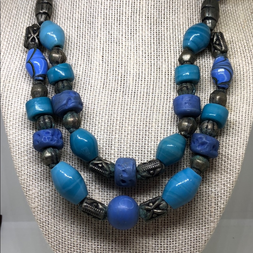 Blue Necklace 🦋